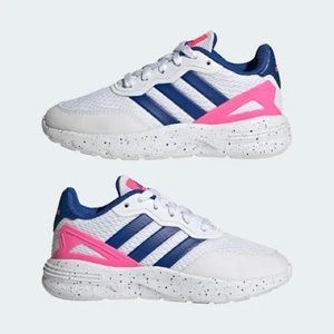 Kids' Adidas Nebzed Lifestyle Lace Running Shoes